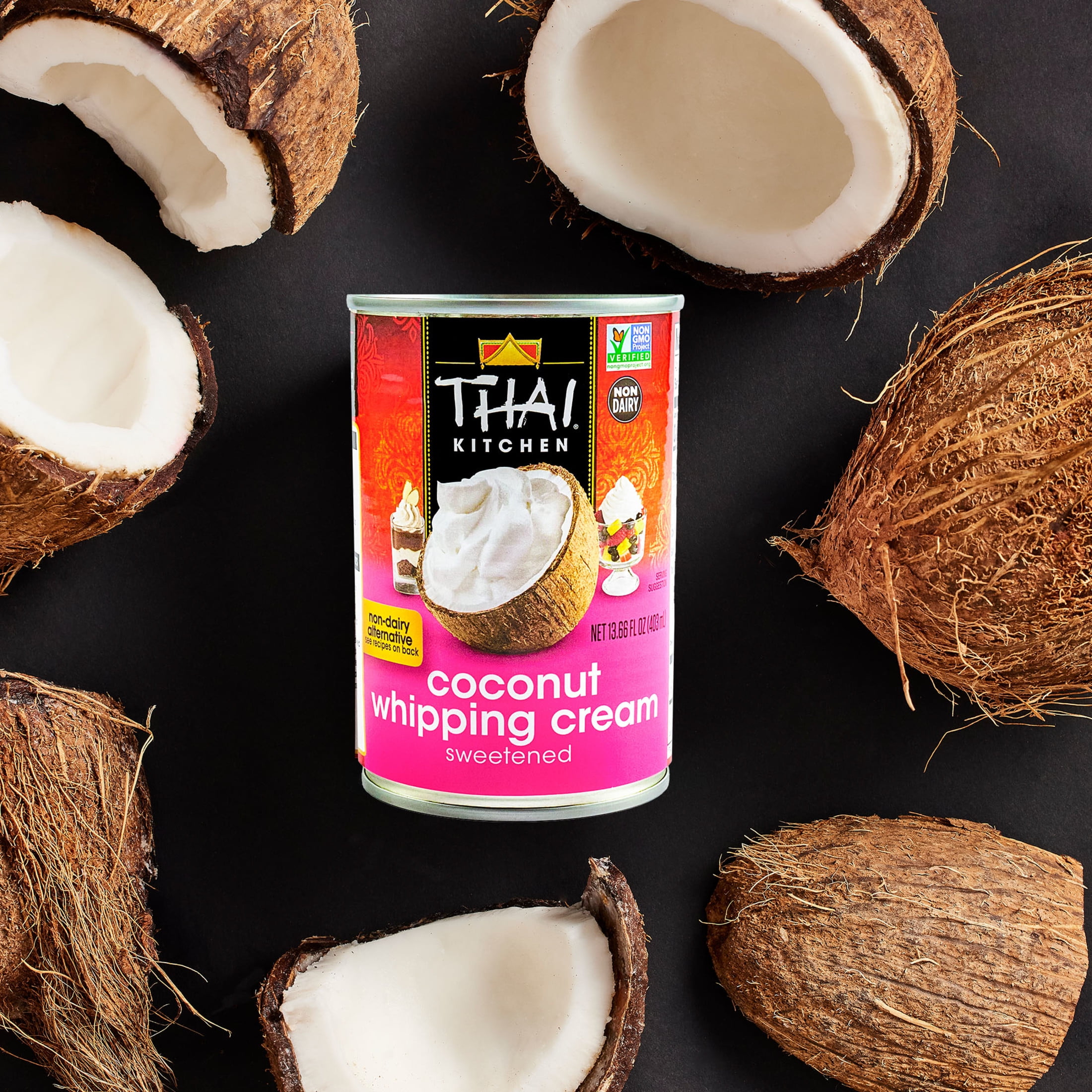 Thai Kitchen Sweetened Coconut Whipping Cream, 13.66 fl oz Can