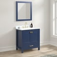 thumbnail image 2 of 30" Freestanding Bathroom Vanity with Sink & Mirror - Navy Blue, 2 of 13