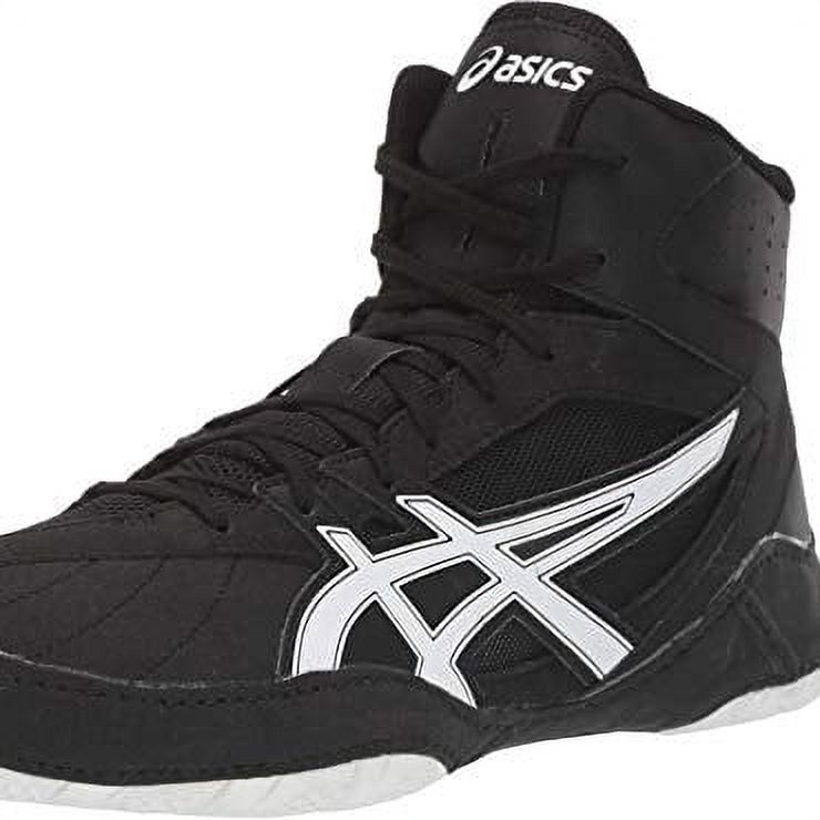 ASICS Men's Matcontrol Wrestling Shoes 0 BLACK/WHITE