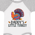 thumbnail image 4 of Inktastic Thanksgiving Daddy Little Turkey Boys or Girls Baby Bodysuit, 4 of 5