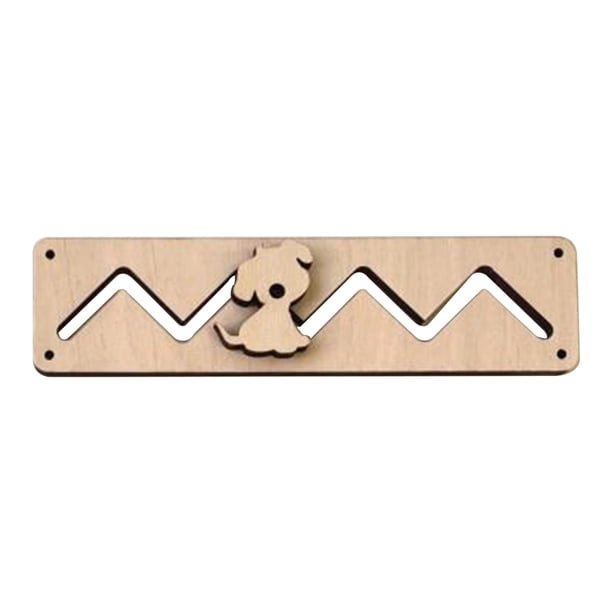 Tablero de actividades para niños, accesorios de bricolaje, juguete artesanal de madera para recuerdos de fiesta. Pista de laberinto