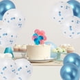 thumbnail image 4 of Unique Bargains 10Pcs Latex Party 12inchch Round Helium Balloons Blue, 4 of 6