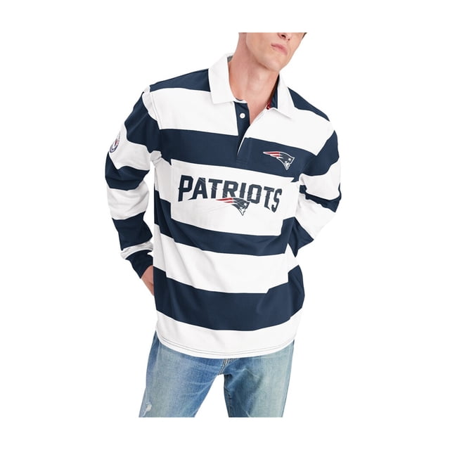 Polo de Rugby Tommy Hilfiger para hombre diseño Patriotas de Nueva Inglaterra talla XL