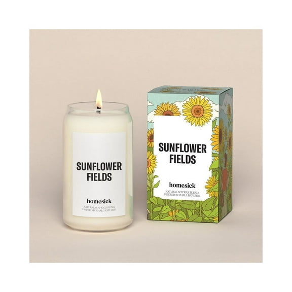 Homesick Sunflower Fields Candle