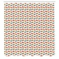 thumbnail image 3 of Ambesonne Rooster Shower Curtain, Agriculture Harvest Theme, 69"Wx84"L, Multicolor, 3 of 5