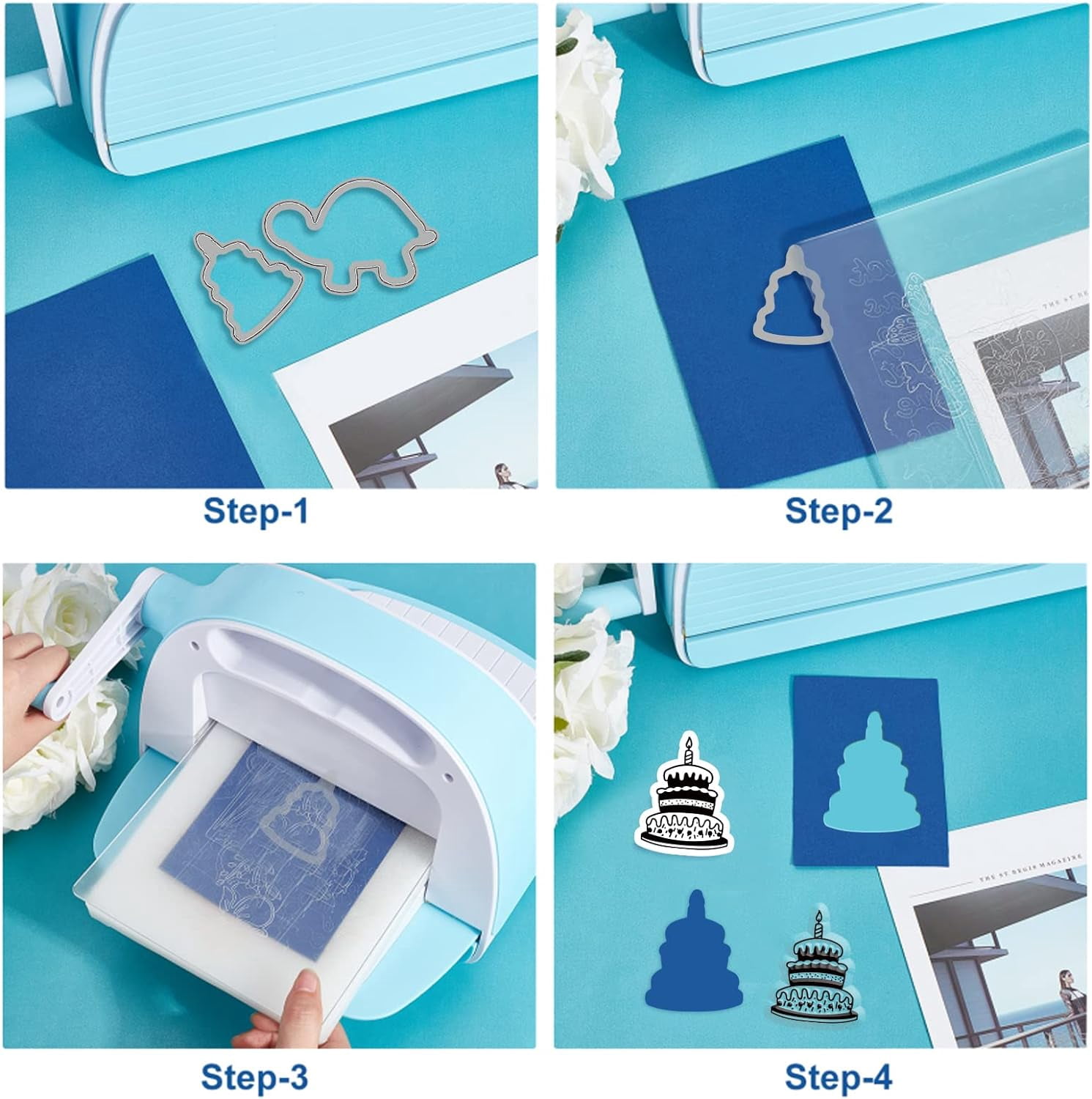 Winter Penguin Steel Cutting Dies For Scrapbooking - Snowflake & Word Die Cuts, Carbon Steel Craft Stencils (2 Sizes)