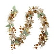 thumbnail image 2 of Thanksgiving Maple Leaf Garland with LED Lights, Autumn Fall Decor for Home, Fireplace Mantel, Harvest Party, Dinner Table Centerpiece Decorations (1.8m), 2 of 7