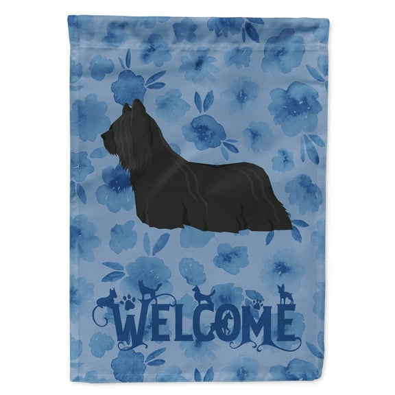 Carolines Treasures CK6268GF Skye Terrier Welcome Flag Garden Size Small multicolor