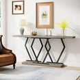 thumbnail image 5 of Tribesigns 70.9" Console Table for Living Room, Narrow Long Sofa Table with Heavy Duty Metal Frame, 5 of 6