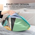 thumbnail image 4 of Yayeee Pillowcase King Size Set of 2 Satin Wrinkle Resistant Pillow Case, Orange Glasses, 4 of 7