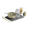 thumbnail image 4 of Juego de 7 piezas de té matcha japonés, juego completo de matcha ceremonial japonés con cuchara de té, juego de batidor de matcha japonés para oficina Verde, 4 of 5
