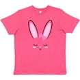 thumbnail image 3 of Inktastic Easter Bunny Girl Face Youth T-Shirt, 3 of 5