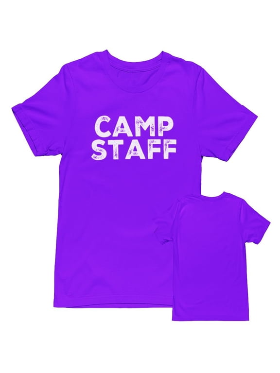 Men's Event Staff Tee NR, Front Only, Purple, M