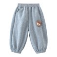 thumbnail image 5 of OJSFQUFP Girls' Pants Leg Binding Pants Baby and Toddler Sanitary Pants Thickened Clothing Outerwear Warm Pants Travel Pants for Kids, 5 of 7