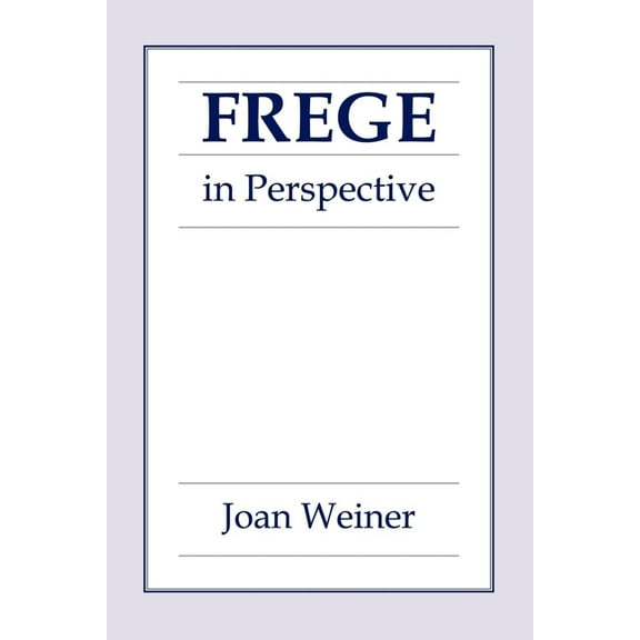 Frege in Perspective (Hardcover)