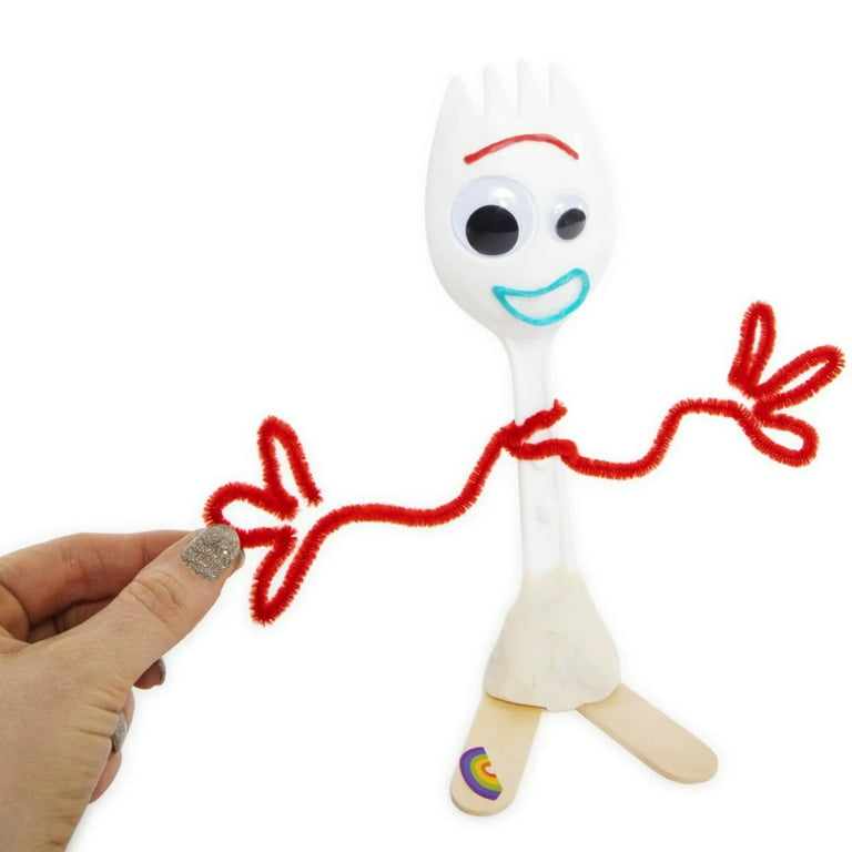 I Made My Own Forky!! Toy Story 4 Craft Kit from Walmart 