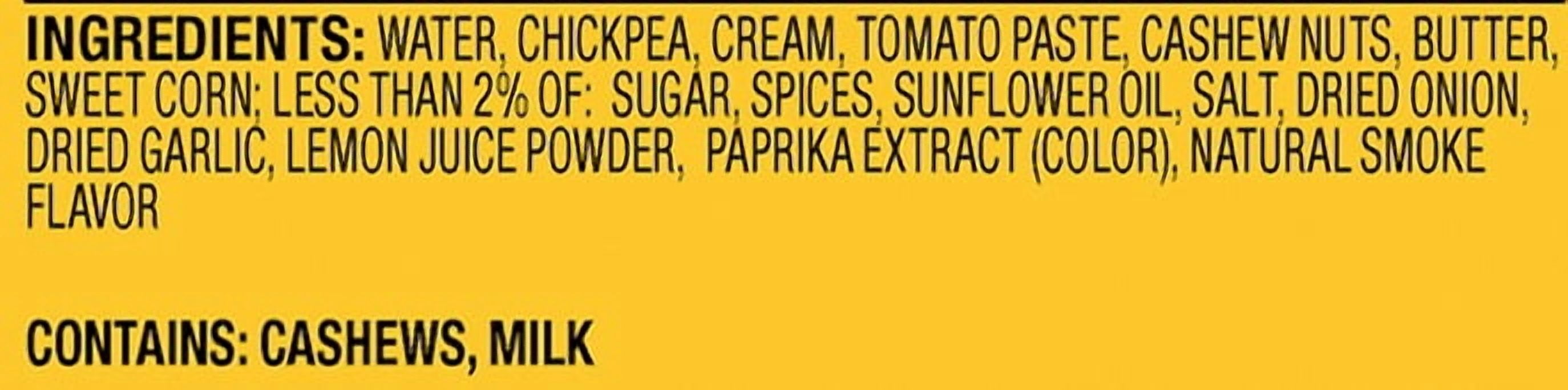 (6 pack) Tasty Bite Butter Chickpea & Vegetables
