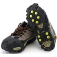 thumbnail image 4 of Ice Grips, Ice & Snow Grips Cleat Over Shoe/Boot Traction Cleat Rubber Spikes Anti Slip 10 Steel Studs Crampons Slip-on Stretch Footwear, 4 of 5