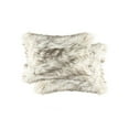 thumbnail image 1 of BELTON FAUX FUR PILLOW 12"X20" 2-PACK, 1 of 6