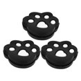 thumbnail image 4 of WEUVEB 3Pcs Silicone Tennis Dampener Black Durable Vibration Absorber for Tennis Racket Use, 4 of 8