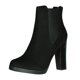 thumbnail image 1 of NECHOLOGY Botas Mujer Adulto Femenino Zapatos Botines mujer Botas sin cordones con tacón grueso y punta redonda para mujer, botines clásicos y versátiles de tacón de talla grande (Black, 8), 1 of 6