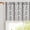 White Black, variant on Boho Valance Curtains Vintage Linen Kitchen Valances for Windows Light Filtering Bohemian Floral Valance Rod Pocket Tassel Window Valances for Bathroom Cafe, 42" W X 45" L, White Orange