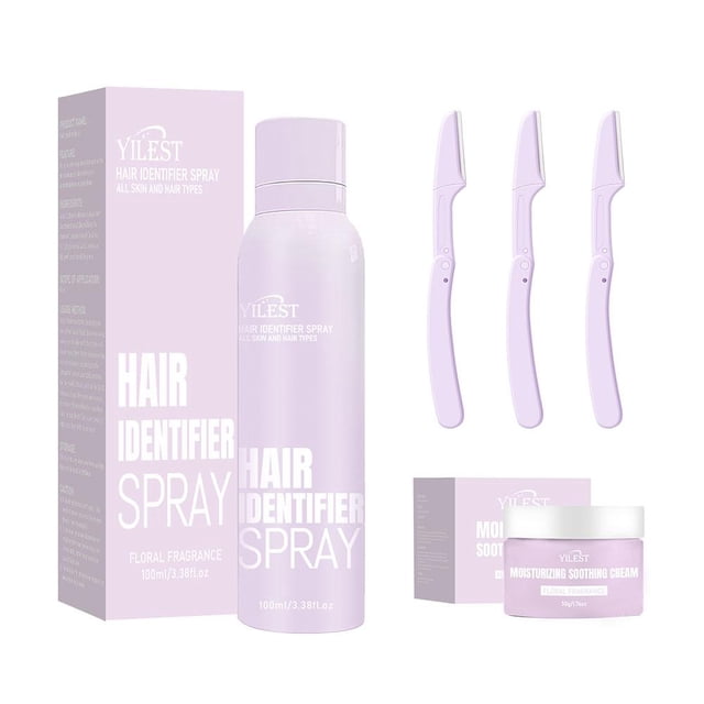 LUVCLS Spray limpiador para el cabello Spray depilatorio Limpieza facial y corporal Citas diarias юх ☆}