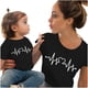 thumbnail image 1 of Tops de Mamá Y Yo, Trajes A Juego, Ropa de Madre E Hija, Camisetas de Manga Corta Con Estampado de Amor, Tops, Blusa Odeerbi ODB189830, 1 of 5