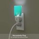 thumbnail image 5 of Balery Turquoise Light Blue Luz Nocturna LED con Sensor Automático, Enchufe con Sensor Crepuscular, Luz Suave de 0.5W para Dormitorio, Pasillo, Baño-EU, 5 of 7