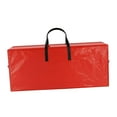 thumbnail image 2 of Storage Pouch,Christmas Tree Storage Bag Waterproof Durable,Rolling Christmas Tree Storage Box Carry Handles,Large Christmas Tree Bag Transport Protection,Artificial Xmas Holiday Red 122x34x51cm, 2 of 8