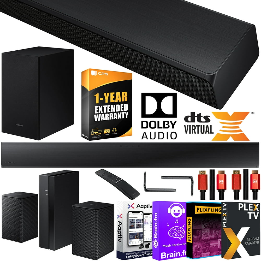 Samsung HWT550 Soundbar with Wireless 3D Surround Sound Rear Speaker