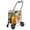 Flat wheels, variant on Collapsible Rolling Cart with 22 Gallon Basket - 110 lbs Capacity Folding Utility Trolley, 360° Swivel Wheels, Heavy-Duty Steel Frame for Laundry, Groceries, Market– 52x44x92cm, Stair Climbing Wheel