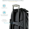 thumbnail image 6 of 17.3" Laptop Backpack w/ Removable Accessory Case, Professional IT Tech Backpack for Work/Travel/Commute, Nylon Computer Bag, 6 of 8