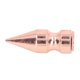 thumbnail image 3 of 5pcs Spikes High Platform Rose Gold Burr Free 9x25mm Electroplating Copper Clothing Cone Spikes for DIY Punk Style, 3 of 4