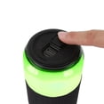 thumbnail image 3 of LED open-top can speaker, portable Bluetooth speaker, 4 color LED lighting modes, built-in silicone ring, with dust-proof cover, suitable for clubs and computer rooms., 3 of 6