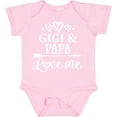 thumbnail image 3 of Inktastic Gigi and Papa Love Me Boys or Girls Baby Bodysuit, 3 of 5