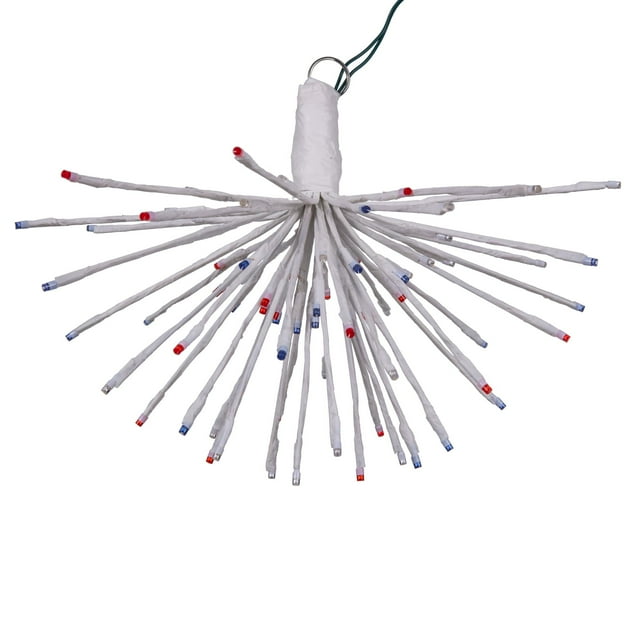 Cadena de luces LED Vickerman 80 L Blue Starburst 40 cm