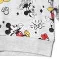 thumbnail image 5 of Disney Minnie Mouse Toddler Girls' Pullover Sweatshirt Grey Mickey Minnie, 5 of 5