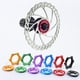thumbnail image 2 of Buje de bloqueo central para bicicleta, adaptador de Rotor de freno de disco de 6 pernos, aleación de aluminio a prueba de herrumbre, alta dureza, suministros para bicicleta, 2 of 5
