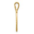 thumbnail image 2 of 10k Yellow Gold Dainty Letter D Initial Name Monogram Necklace Charm Pendant, 2 of 7
