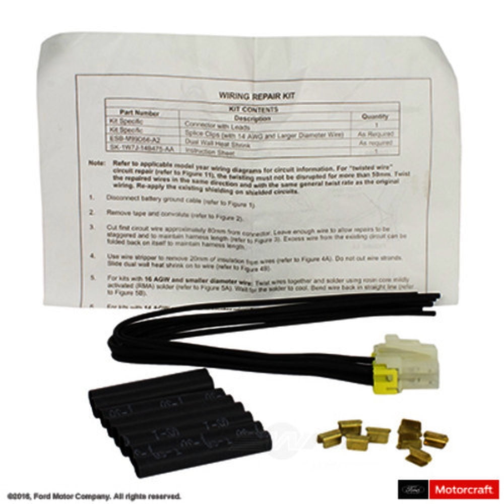 Motorcraft WPT117 Power Mirror Switch Connector