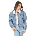thumbnail image 1 of Chamarra denim con borrega Roman Fashion /Juvenil, 75313 (Azul claro) azul EG, 1 of 5