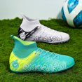 thumbnail image 3 of Zapatillas de fútbol transpirables para hombre, zapatos de interior, botas de fútbol de alta calidad, tacos de fútbol, Partido de entrenamiento, ultraligero, antideslizante, 3 of 5