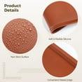 thumbnail image 4 of 8 PCS Silicone Dehydrator Trays, 14 x 14 Inches Silicone Dehydrator Sheets Compatible with Excalibur, Non-Stick Silicone Mat with Edge for Fruits Vegetables Meat, Leather Dehydrator Tray for Liquid, 4 of 6