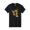 Black-2, variant on Colorful-Butterfly Mens Graphic Tee, 100% Cotton, Casual Summer Wear