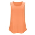 thumbnail image 6 of ECZHAW Women's Summer Tank Top Casual Scoop Neck Sleeveless Loose Fit Shirt Top, 6 of 8