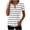 Gray B, variant on Kezqiaxn Blouses for Women Dressy Casual Zipper Short Sleeve V-Neck Work Shirts with Pocket Loose Tunic Blouses