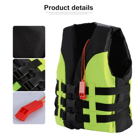 Sonew Life Vest Swimming Boating Drifting Aid Jacket With Whistle For ...