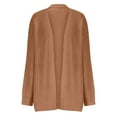 thumbnail image 4 of YABCSAZ Womens Oversized Cardigan Sweaters Casual Long Sleeve Fuzzy Knit Shirts Chunky Warm Open Front Cardigans Outwear Coats Loose Fit Soft Sweaters Top 2024 Fall Trendy Outfits, 4 of 6