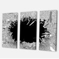 thumbnail image 1 of Designart - Abstract Broken Wall 3D Design - Abstract Canvas Wall Art, 1 of 1